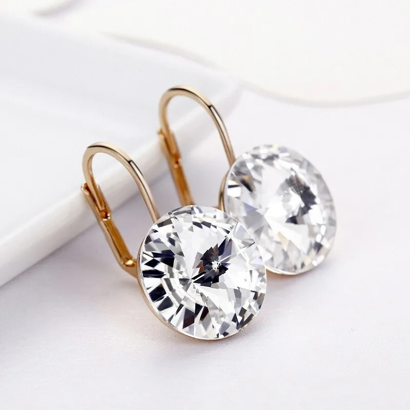 Women's White Gold Stud Earrings