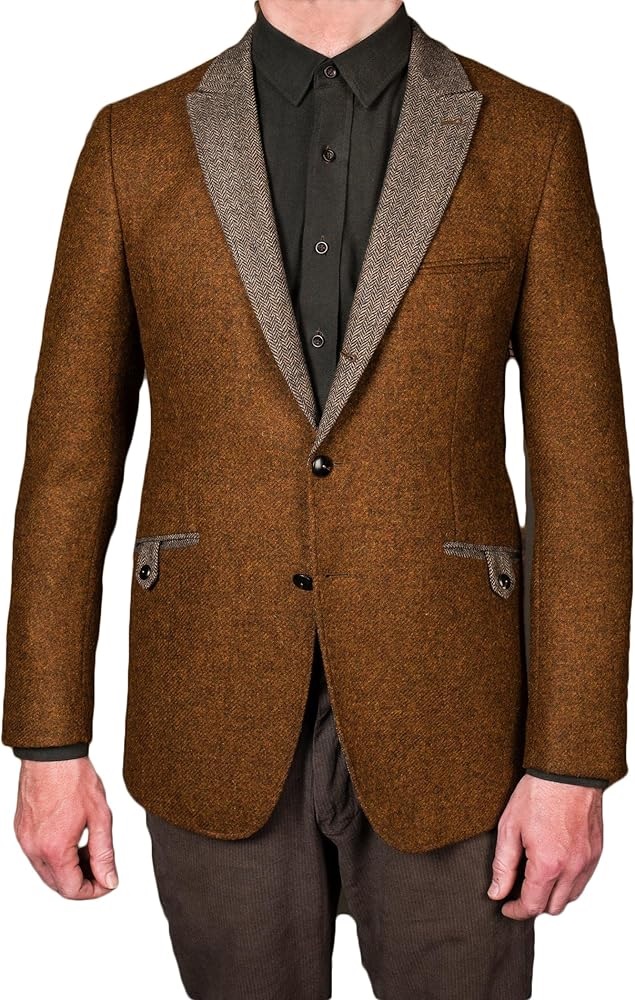 Lightweight Unlined Tweed Jacket Mens