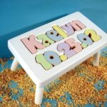 Personalized Puzzle Step Stool