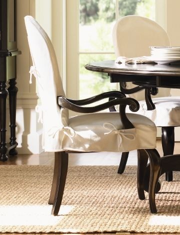 Slipcovers for Dining Room Chairs with Arms